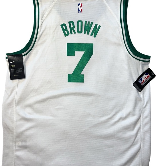 Nike NBA Jaylen Brown Swingman Basketball Nike Celtics Jersey - Picture 3 of 8